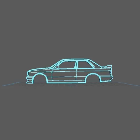 BMW - E30 M3 by PAWU STL Studio