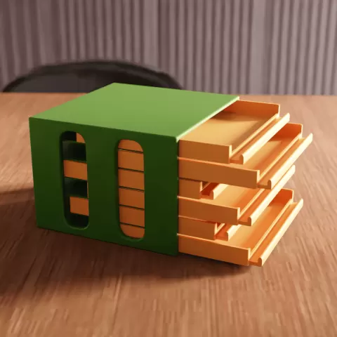 Mini Modular Drawer – Stackable Storage Box