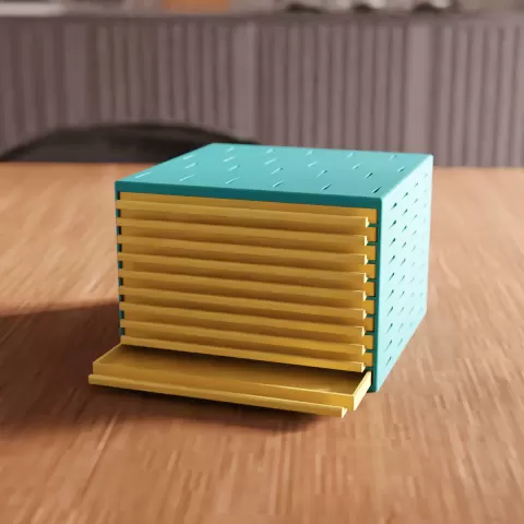 Multi-Layer Desktop Drawer Organizer