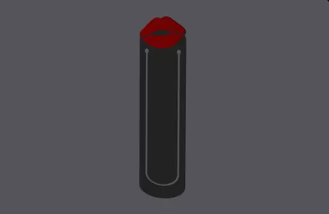 Lips - Bookmark - studio WES