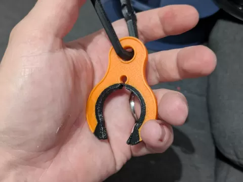 Pet bottle holder for backpack and hiking