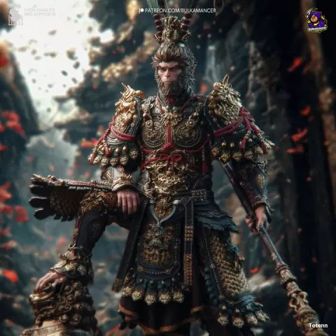 Monkey King | 327mm by Bulkamancer Sculpts