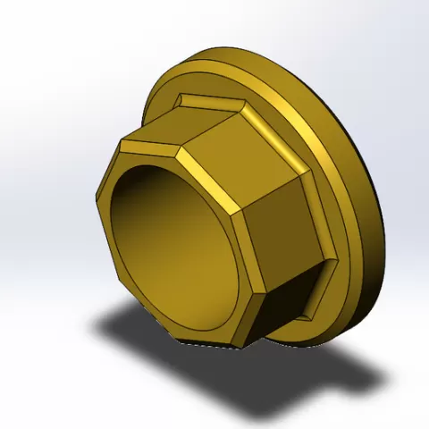 Threaded fitting 1/2 D20