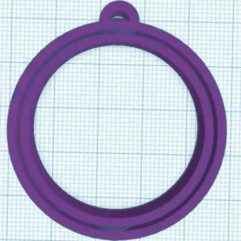 Base for rotating key ring