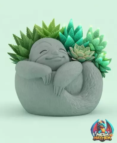Sloth Sanctuary Planter