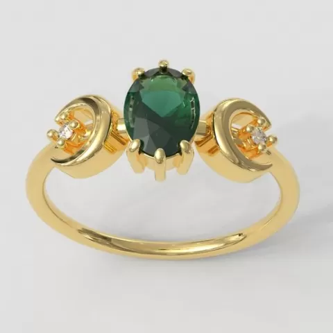 Moon Gemstone Ring