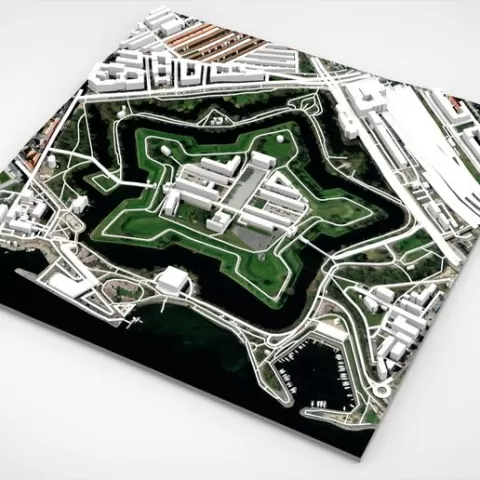 Citadel Kastellet on the island of Zealand Copenhagen Denmark