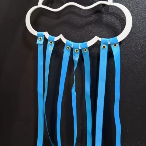 Customizable Cloud Tie Holder