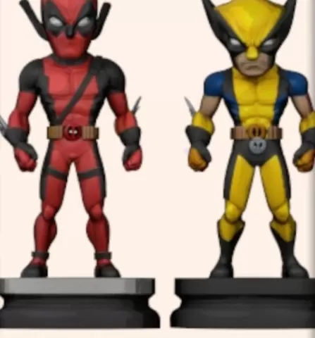 Deadpool and Wolverine mini burst