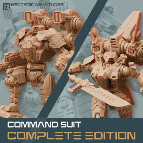 Greater Good | Command suit complete Edition by NeotericMiniatures