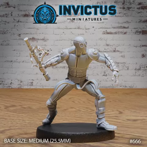 Ninja Clan Electric / Galactic Covert Agent / Martial Art Warrior / Japanese Space Tribe / Cosmic Wars Army / Star Battle Male Samurai / Cyberpunk Shinobi Master / Evil Fighter / Sci-Fi Encounter by Epic-Miniatures