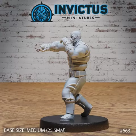 Ninja Clan Brute / Galactic Covert Agent / Martial Art Warrior / Japanese Space Tribe / Cosmic Wars Army / Star Battle Male Samurai / Cyberpunk Shinobi Master / Evil Fighter / Sci-Fi Encounter by Epic-Miniatures