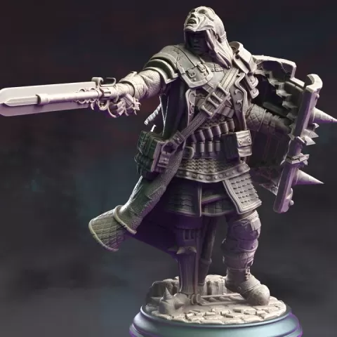 Veteran Vampire Hunter - Dane by DM Stash