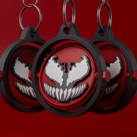 CARNAGE KEYCHAIN - JTR STUDIO