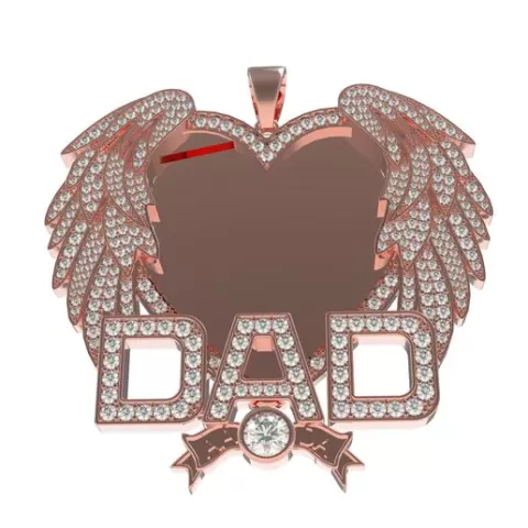 Dad Picture Pendant 10