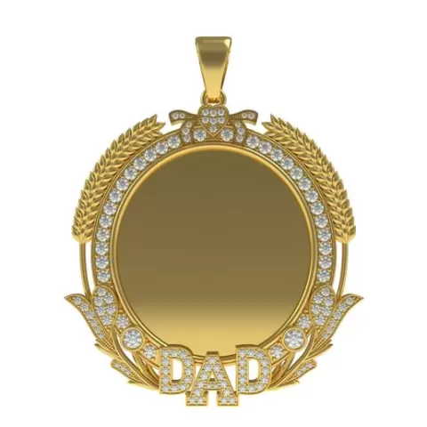 Dad Picture Pendant 04