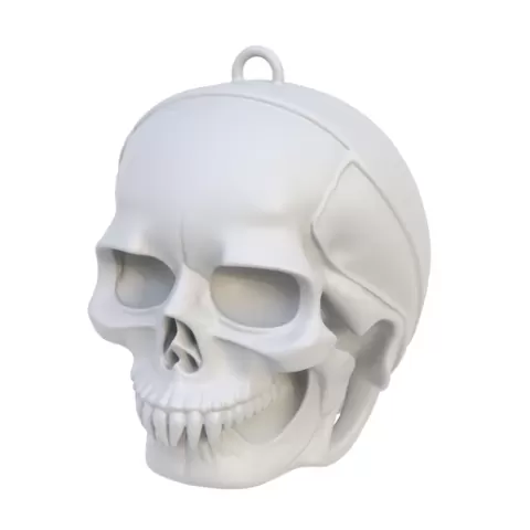Abstract skull 01
