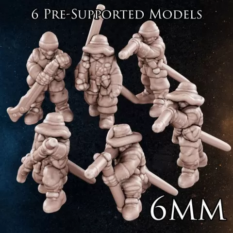 6mm - Musketeer - English Civil War - Pike & Shot by Productions Diratia