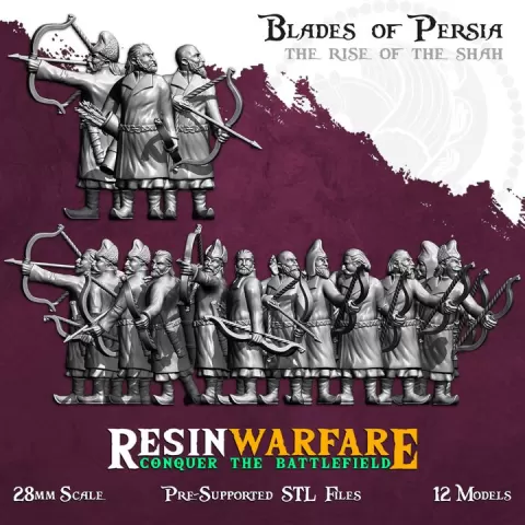 Sogdian Archers - Blades of Persia by ResinWarfare