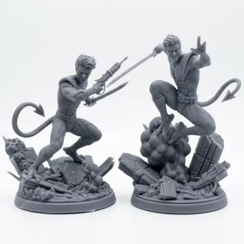 Nightcrawler Dual Pose - 40mm Marvel Crisis Protocol Scale