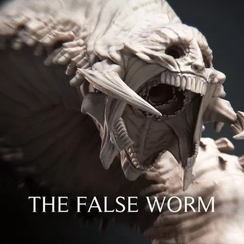 The False Worm by Comet Lord Miniatures