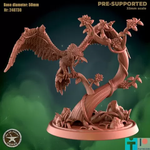 Druid Flight Form NE by My3DPrintForge
