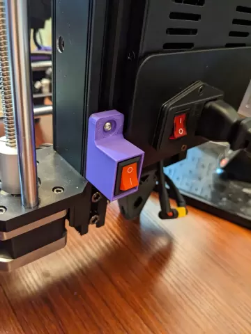 Mountable Rocker Switch Holder