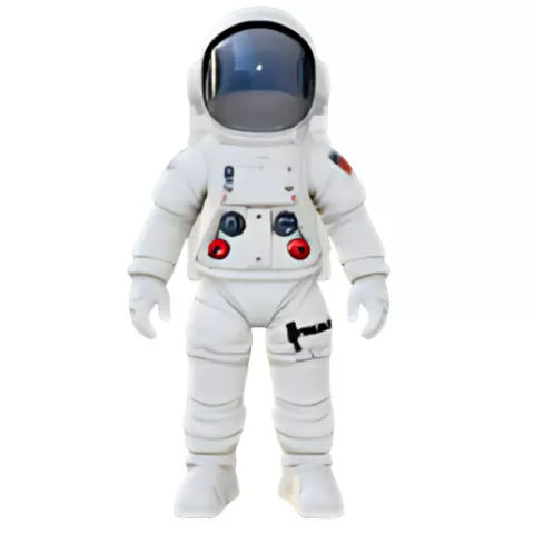 Chubby Astronaut Figurine