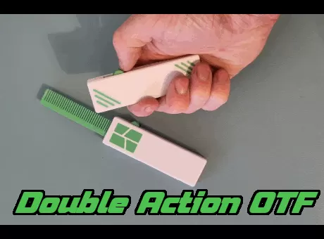 Double Action OTF Knife/Comb