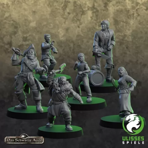 The Dark Eye - Silvana's Resuce enemies / DSA - Silvanas Befreiung Gegner by Ulisses Spiele