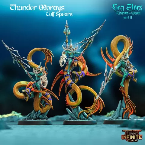 Thunder Morays, Volt Spears by Heroes Infinite