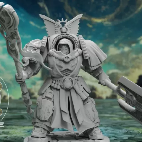 Angelic Dominator Mage by Atlan Forge