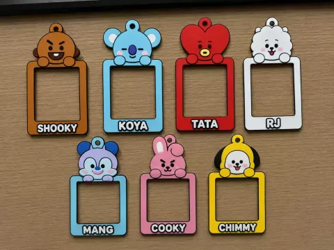 Coleção AJUSTADA Photoholder BTS
