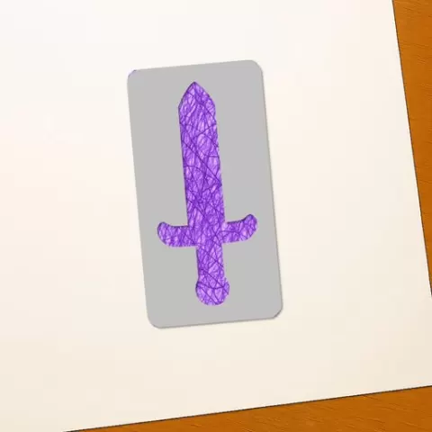 Sword Drawing Stencils – 3D Printable Tools for Artists