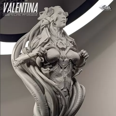 Valentina: Heart-Link Protocol by CyberMechArtifacts