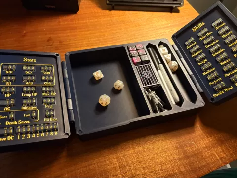 Ultimate DND Players Kit - v3 -Lockable, Tracking