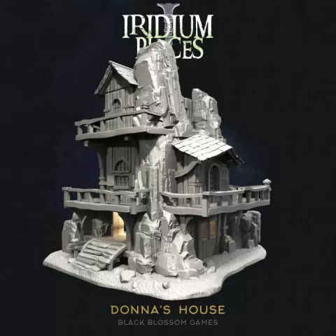 IDP01S08 Donna's House :: Iridium Places 1 :: Black Blossom Games by Black Blossom Games