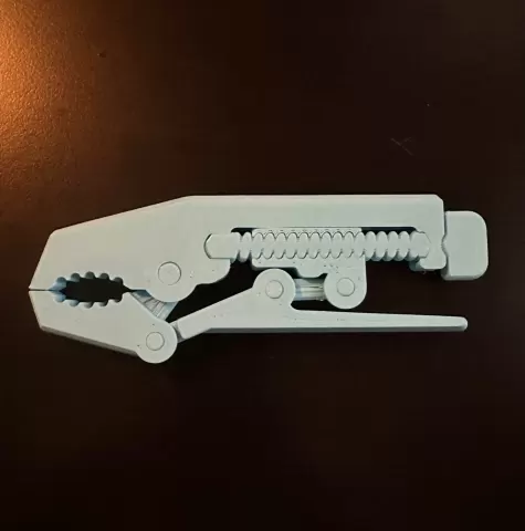 Vise Grip Print in Place