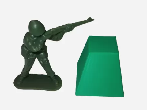Dragon's Teeth Tank Trap Tall Version
