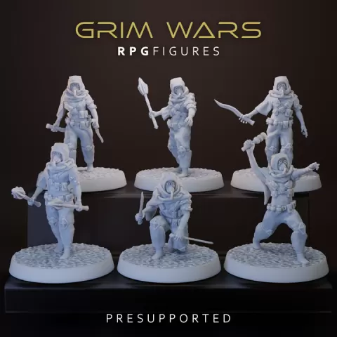 Grim Wars | Desert Warriors by RPG Figures