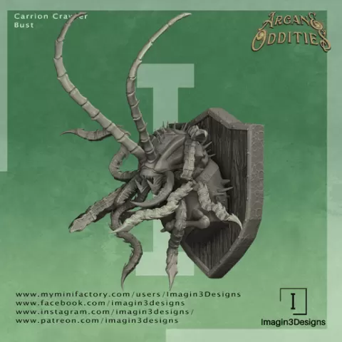 Carrion Crawler Bust