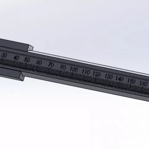 measuring stick / Messchieber by Markus Tauschhuber