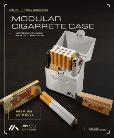 Modular Cigarette Case