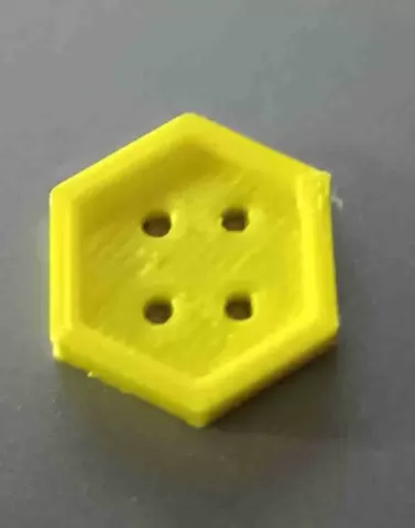 Shaped button - Graham 3dPrint