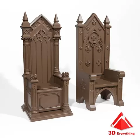 Medieval chairs 2 by 3D Everything
