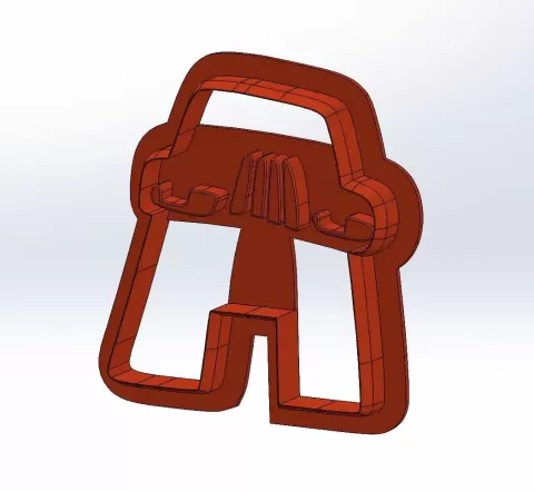A cookie cutter alphabet lore shape - Edna Lab