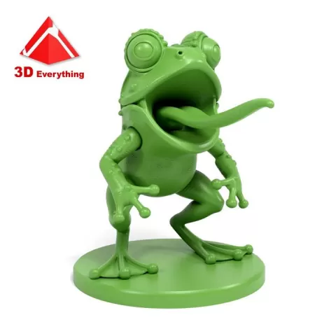 Funny frog by 3D Everything