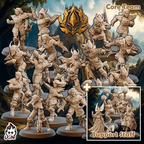Elven Guardians - High Elves - UGNI - Fantasy Football- Expanded by UGNI Miniatures
