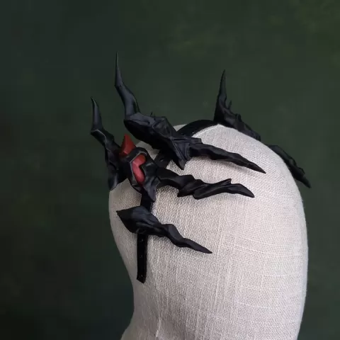 Deepspace Horn Crown | 3D Printed Headpieces