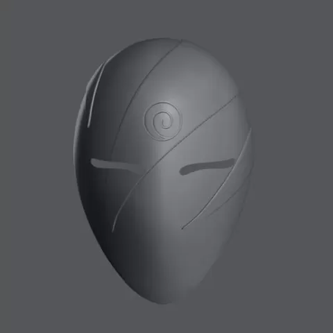 Uzumaki Anbu mask, ninja, Naruto, Itachi, Kakashi, Haku, kiri, kumo, ame, suna, konoha